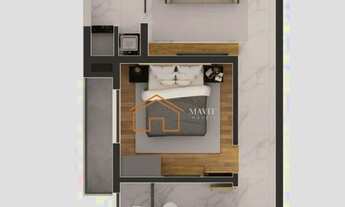 Imagem 5: Apartamento 58,21m², com 1 suíte, 1 dormitório. No Bairro Bucarein em Joinville/SC