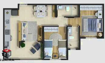 Imagem 4: Apartamento à venda 2 quartos 1 suíte 1 vaga Nova Petrópolis - São Bernardo do Campo - SP