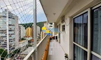 Imagem 2: Apartamento beira-mar com sacada Pitangueiras Guarujá