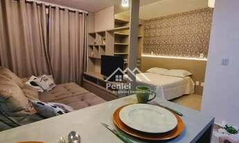 Imagem 2: Apartamento com 1 dormitório para alugar, 35 m² por R$ 2.985,44/mês - Jardim Botânico - Ri