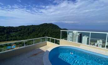 Imagem 2: UNICA COBERTURA DE LUXO NO CANTO DO FORTE, FRENTE AO QUARTEL MILITAR COM VISTA PARA SANTOS