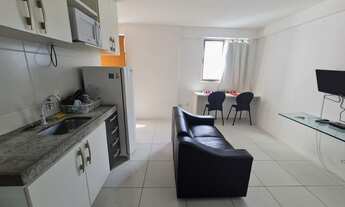 Imagem 2: Apartamento para aluguel com 40 metros quadrados com 1 quarto mobiliado em Boa Viagem - R