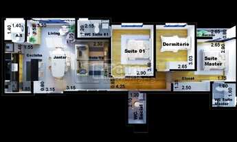 Imagem 4: Apartamento Padrão em Franca