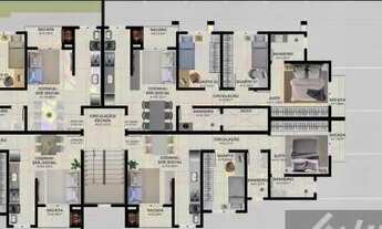 Imagem 5: Apartamento para Venda em Palhoça, Aririu, 2 dormitórios, 1 suíte, 2 banheiros, 1 vaga