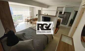 Imagem 4: Incrível flat para locação, 1 suíte com lavabo, 1 vaga