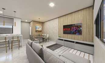 Imagem 5: Sobrado triplex com 120 m², com 03 quartos(01 suíte e 02 demi-suítes). Centro de Navegante