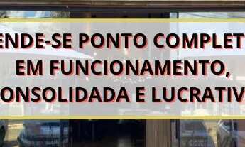 Imagem: Ponto comercial completo de 134m², localizado