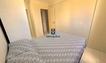 Imagem 6: Apartamento mobiliado com 02 dormitórios para locação anual no Jardim Oceania. 150m do mar