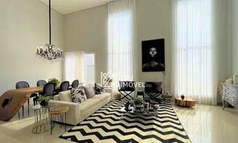 Imagem 2: Casa com 3 dormitórios à venda, 234 m² por R$ 1.900.000,00 - Condomínio Portal dos Bandeir