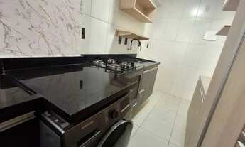 Imagem 5: Apartamento 60m² com 2 quartos, suíte, varanda, armários completos e vaga de garagem