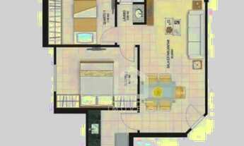 Imagem 3: Lindo apartamnto de 2 quartos na melhor localização de Bento Ferreira