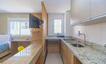 Imagem 7: Studio mobiliado com sacada no Centro