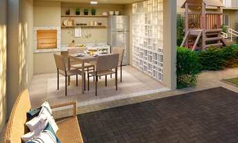 Imagem 2: Plano Rio Bonito - 2Dorm 34/35m2 c/sacada