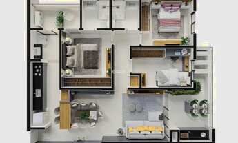 Imagem 6: Apartamento à venda, 3 quartos, 1 suíte, 2 vagas, Santa Mônica - Uberlândia/MG