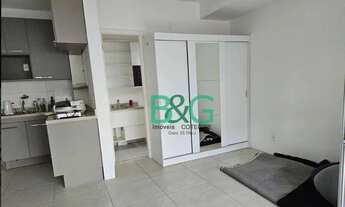 Imagem 2: Apartamento com 1 dormitório para alugar, 42 m² por R$ 3.240,00/mês - Vila Dom Pedro I - S