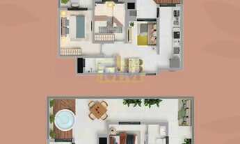 Imagem 4: Apartamento 2 quartos com suíte no Bairro Alto