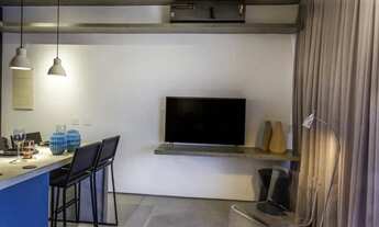 Imagem 6: Apartamento para locação na Vila Mariana, São Paulo-SP: 1 quarto, 1 suíte, 2 salas, 1 banh