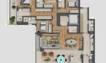 Imagem 7: Apartamento 184ms -3 dorms - 02 suites - Perdizes - São Paulo - SP