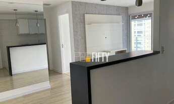 Imagem 2: Apartamento com 2 dormitórios para alugar, 69 m² por R$ 6.840/mês - Campo Belo - São Paulo