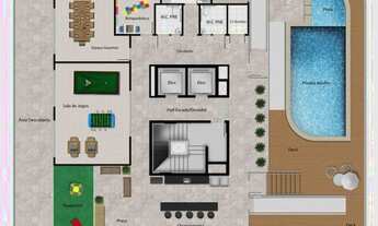 Imagem 6: Apartamento Alto Padrão na Praia da Costa - Quadra do Mar - 04 Quartos