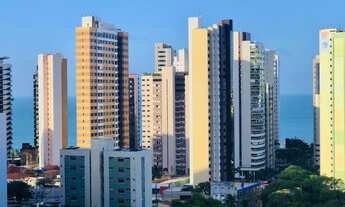 Imagem 4: Apto na Varjota com 130m2 de área, 3 quartos, móveis fixos, dependência completa e 3 vagas