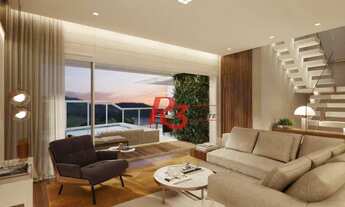 Imagem 2: Cobertura com 3 suítes à venda, 214 m² por R$ 5.360.000 - Ponta da Praia - Santos/SP