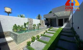 Imagem 2: Casa com 3 dormitórios à venda, 140 m² por R$ 570.000 - Carapibus - Conde/PB