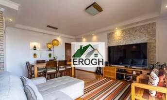 Imagem 2: Apartamento com 3 dormitórios à venda, 127 m² por R$ 745.000,00 - Vila Marina - Santo Andr