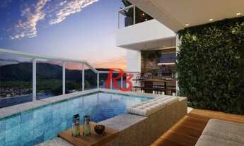Imagem 4: Cobertura com 3 suítes à venda, 214 m² por R$ 5.360.000 - Ponta da Praia - Santos/SP
