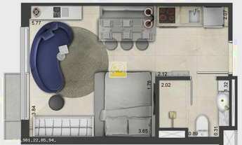 Imagem 3: Apartamento a venda tipo Loft no Bairro Mont Serrat