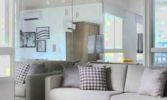 Imagem 5: Apartamento com 1 dormitório para alugar, 63 m² por R$ 7.137/mês - Cidade Monções - São Pa