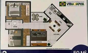 Imagem: Cota para Lance torre A grupo 19 com 2 dormitórios