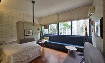 Imagem 6: Apartamento kitnet à venda mobiliado 1 quadra da praia 1 vaga