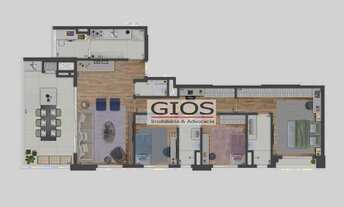 Imagem 2: Apartamento à venda, 111 m² por R$ 470.000,00 - Água Branca - São Paulo/SP