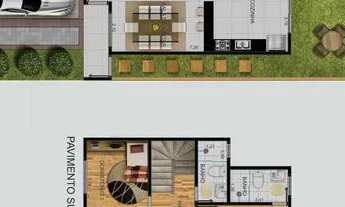 Imagem 3: Casa de condomínio sobrado para venda com 97 M2, com suíte, sendo 3 dormitórios