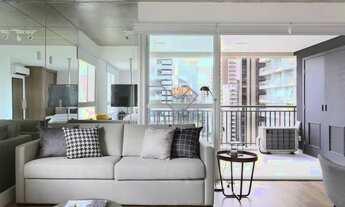 Imagem 2: Studio Charmoso e Totalmente Mobiliado nas Cidade Monções: Conforto e Estilo em 63m²