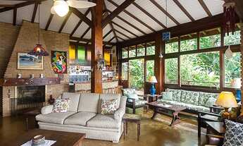 Imagem 6: Linda casa de temporada com 5 suítes (acomoda 12 pessoas), Praia Vermelha do Sul - Ubatuba