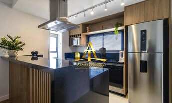 Imagem 3: Apartamento com 2 dormitórios para alugar, 85 m² por R$ 14.000/mês - Alphaville Industrial