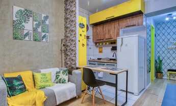 Imagem: Studio mobiliado e decorado no Centro de