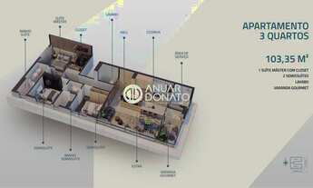 Imagem 4: Santo Agostinho - Apartamento 3 quartos à venda na Anuar Donato