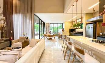 Imagem 3: Casa térrea de 245m² com 03 suítes + escritório (reversão 4 suíte) à venda em condomínio