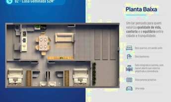 Imagem 4: Casa com 2 dormitórios à venda no bairro Meia Praia - Navegantes/SC