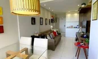 Imagem 1: NASCENTE TOTAL NO ALPHAVILLE, 1 QUARTO, VISTA MAR, ARMÁRIOS, AR