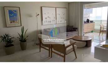 Imagem 4: APARTAMENTO NORTE SUL 142m² MOBILIADO 4 QUARTOS 2 SUÍTES VARANDA VISTA MAR 2 GARAGENS VEND