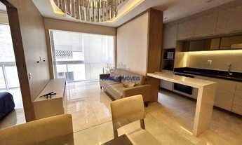 Imagem 2: Apartamento para alugar 1 quarto mobiliado lazer Boqueirão Santos