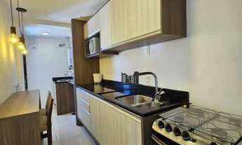 Imagem 6: Apartamento de 02 dormitórios semi mobiliado, churrasqueira, 02 vaga/box no Bairro Jardim