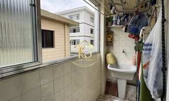 Imagem 5: Apartamento OCIAN Praia Grande 2 dormitórios 1 suíte PÉ NA AREIA VISTA MAR