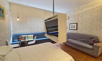 Imagem 4: Apartamento kitnet à venda mobiliado 1 quadra da praia 1 vaga