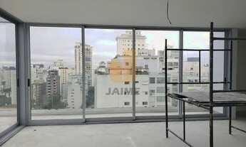 Imagem 6: Cobertura iluminada em área nobre de Higienópolis com 3 dormitórios e 2 vagas, vista priv