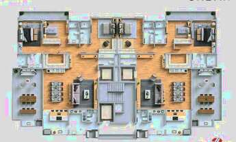 Imagem 2: Apartamento novo com 03 suítes no Centro de Cascavel/PR